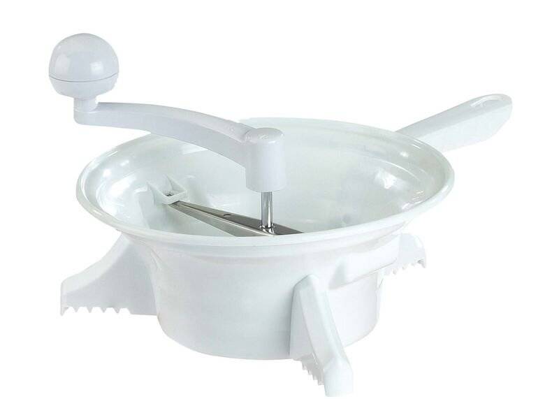WESTMARK Passiermaschine Ø14cm weiß 2 Scheiben
