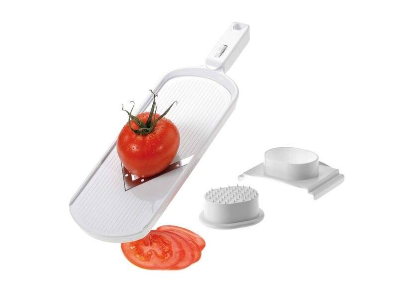 WESTMARK Gemüseschneider V-Hobel Kunststoff 33cm weiß-0