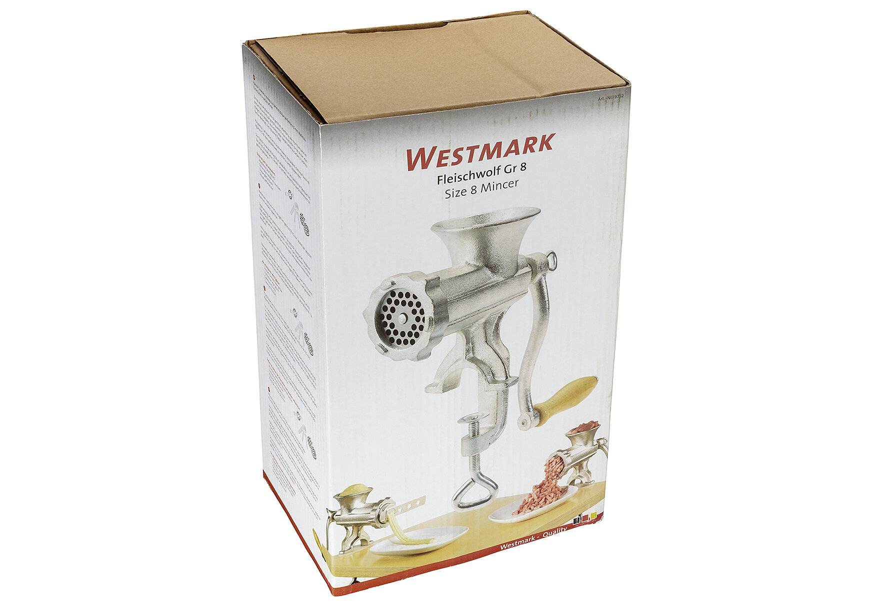 WESTMARK Fleischwolf Gr.8 Stahlguß-1