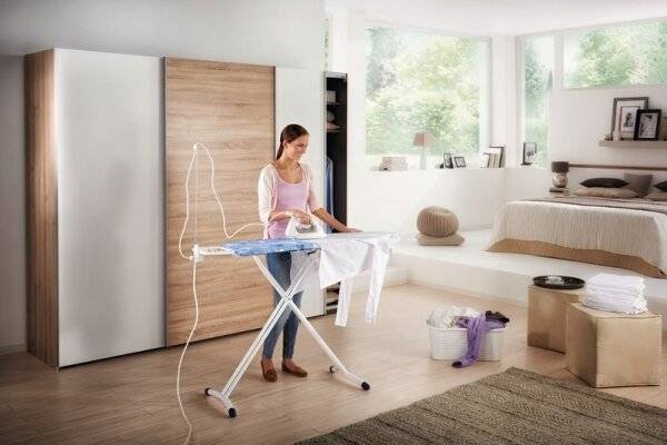 Leifheit Bügeltisch Air Board M Solid Plus Premiumkomfort von der Bügelfläche-1