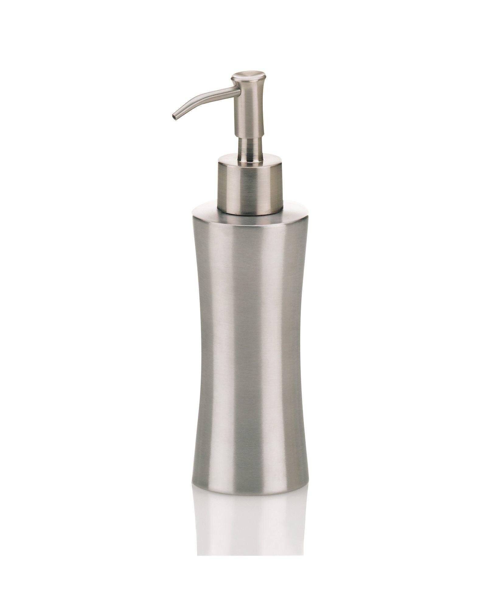 Kela Seifenspender Elegance Edelstahl 19,5cm 5,5cmØ Hygienisch und zeitlos:-2