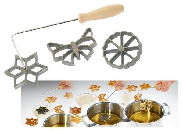 WESTMARK Waffelbäckerei 3 Formen
