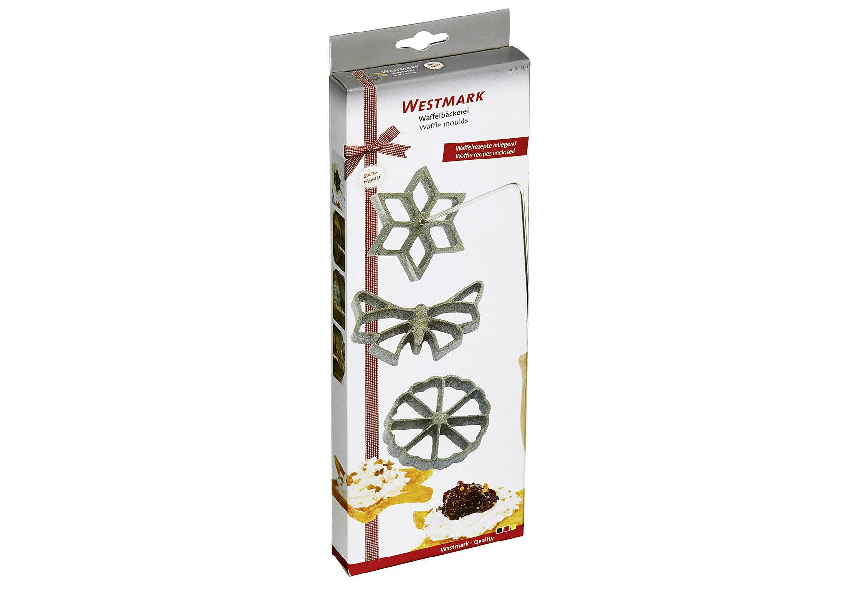 WESTMARK Waffelbäckerei 3 Formen-1