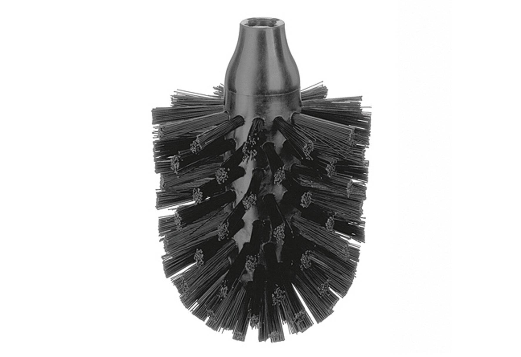 Kela Ersatz Wc-Bürstenkopf La Brosse PET-Kunststoff schwarz 12,6cm 8cmØ-1