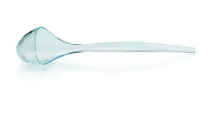 Schalenlöffel Patrice 34 cm transparent-0