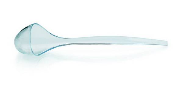 Schalenlöffel Patrice 34 cm transparent