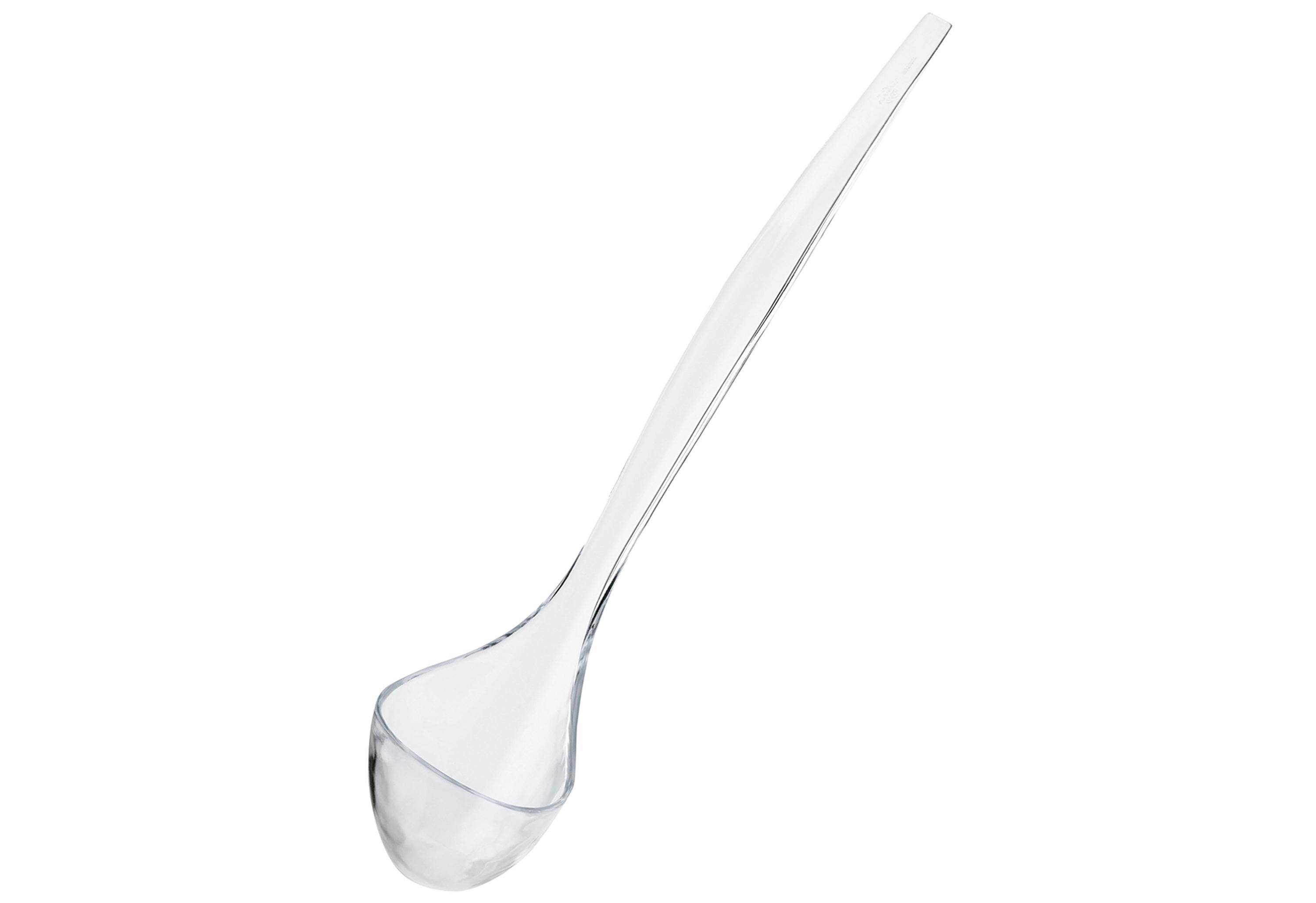 Schalenlöffel Patrice 34 cm transparent-1