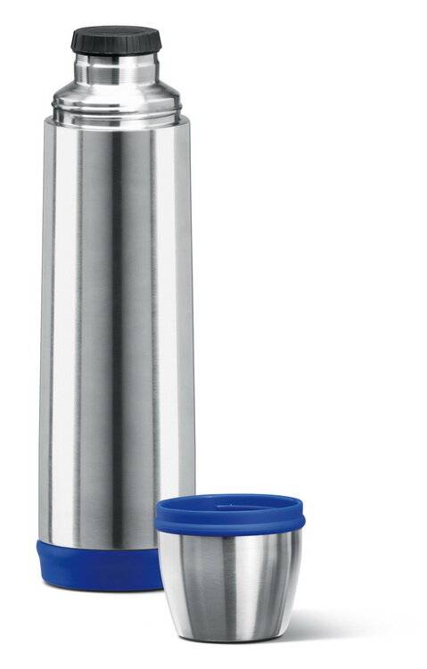 EMSA CAPTAIN Isolierflasche Edelstahl/blau 0,7 L-1