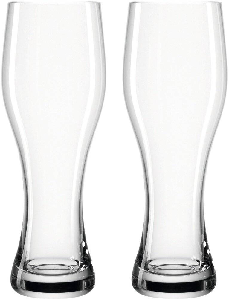 Leonardo Geschenkkarton/2 Weizenbiergläser 0,5l Design unterstützt leichtes-1