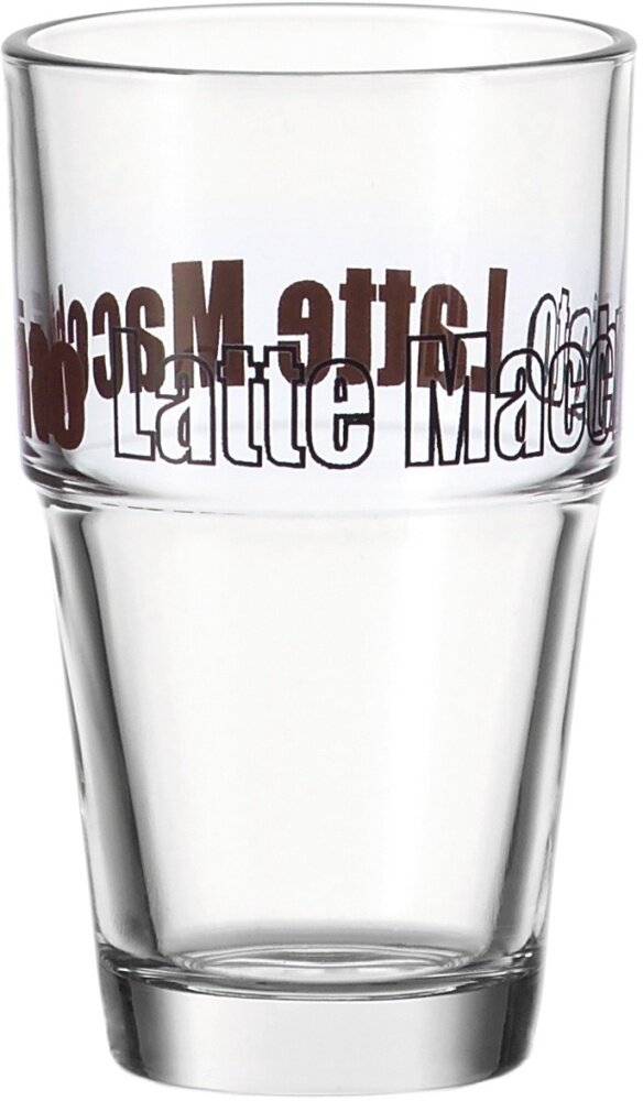 LEONARDO Becher Solo Latte Macchiato stabiler, stapelbarer Becher - mit