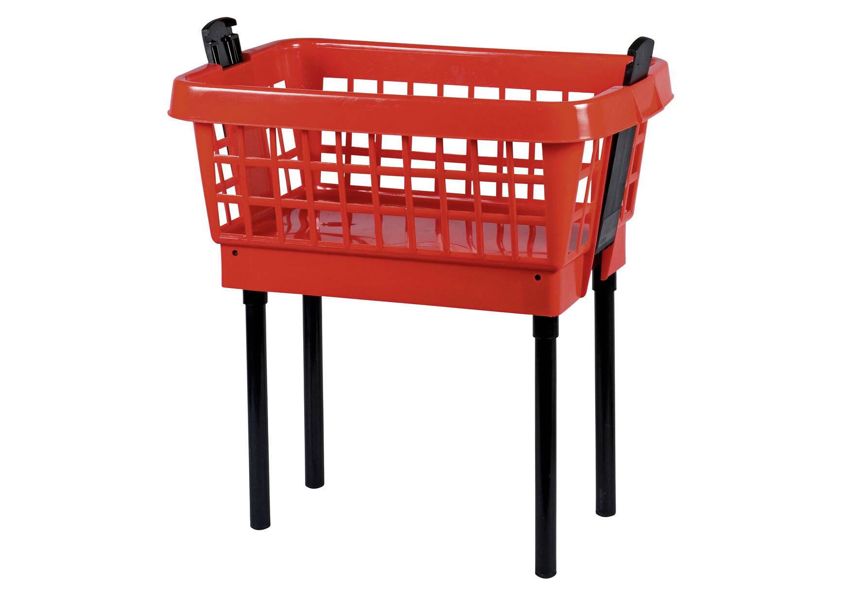 LOCKWEILER Wäschekorb Clip-Clap mit Füßen 45 l 65x42x28,5cm-0