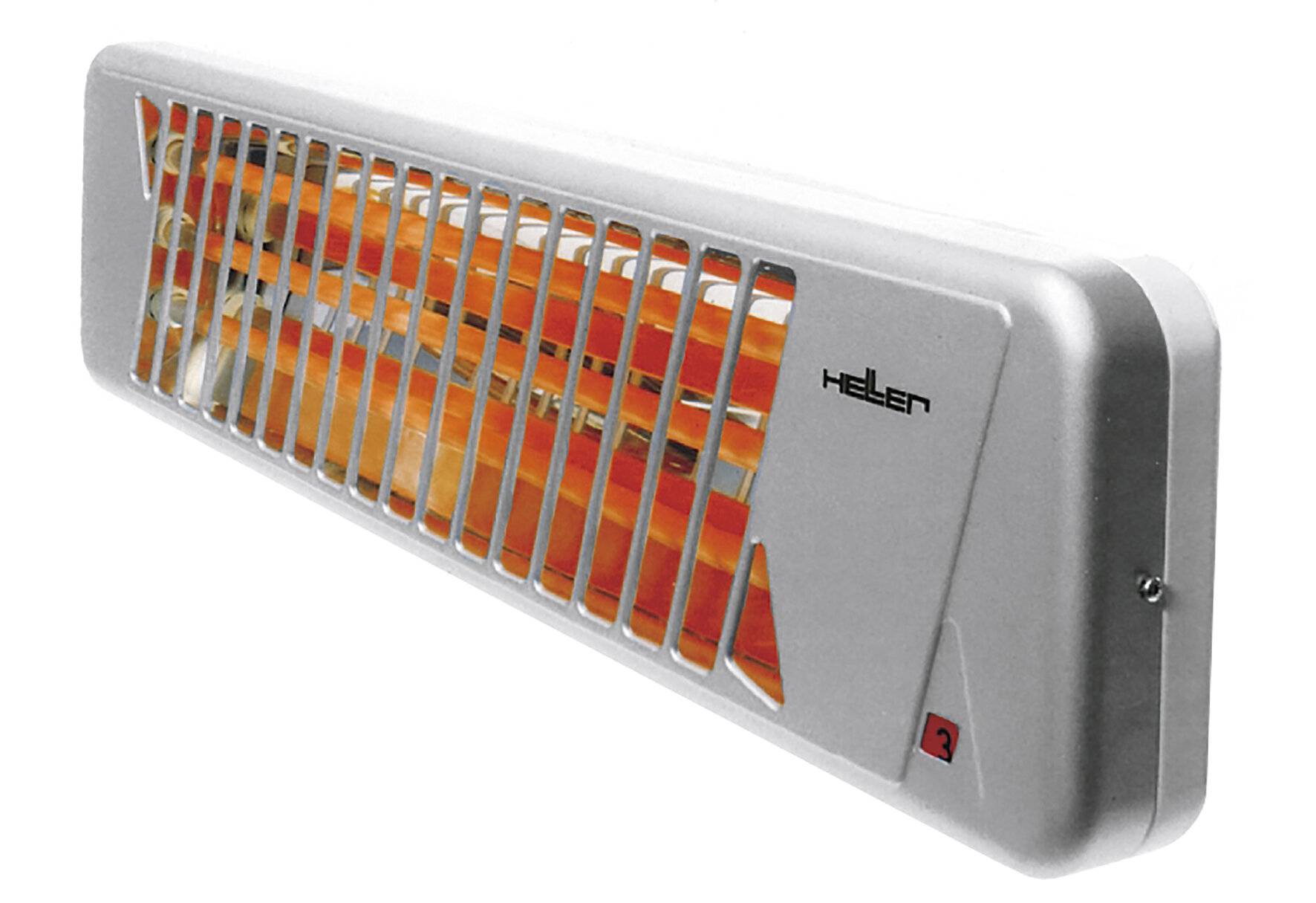 Heller Quarzstrahler 1200W,3 Heizstufen QS 120 230 V, 400 W, 1200 145 mm, 535 85 mm-0