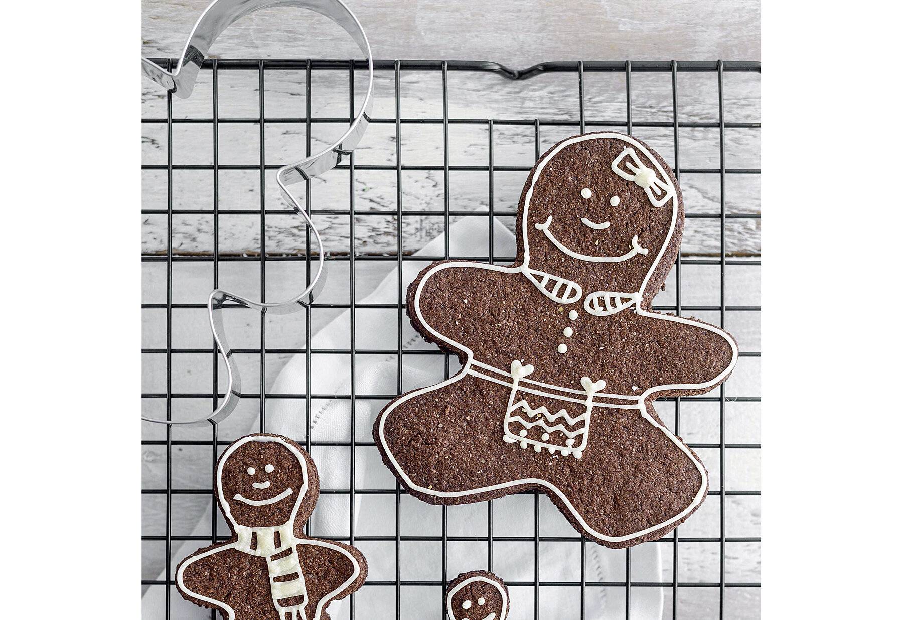 Dr. Oetker Plätzchen-Ausstecher Set Lebkuchenmann , Gingerbread Man Ausstechformen aus-1
