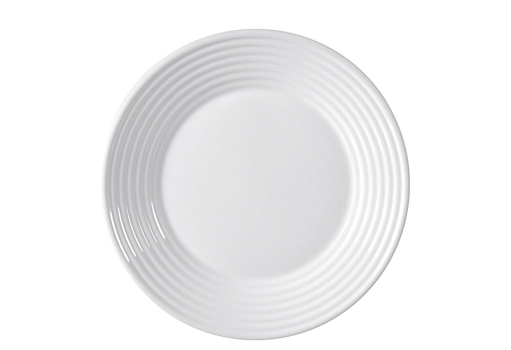 LUMINARC Speiseteller Harena Glas Ø25cm weiß-0