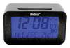 MEBUS Funk-Wecker digital ohne 2x AAA Batterien 7,1x12x4,8cm anthrazit