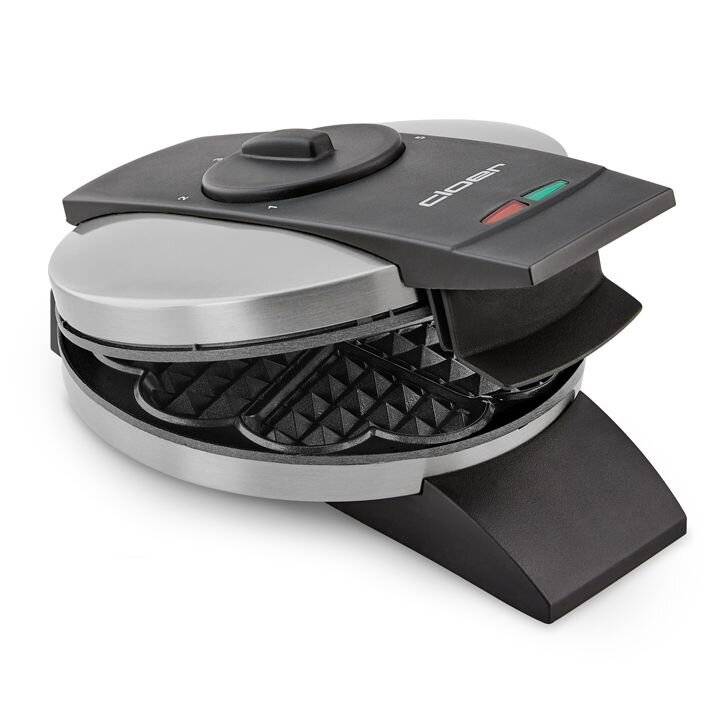 Cloer 1639SR - Waffeleisen - rostfreier Edelstahl-9