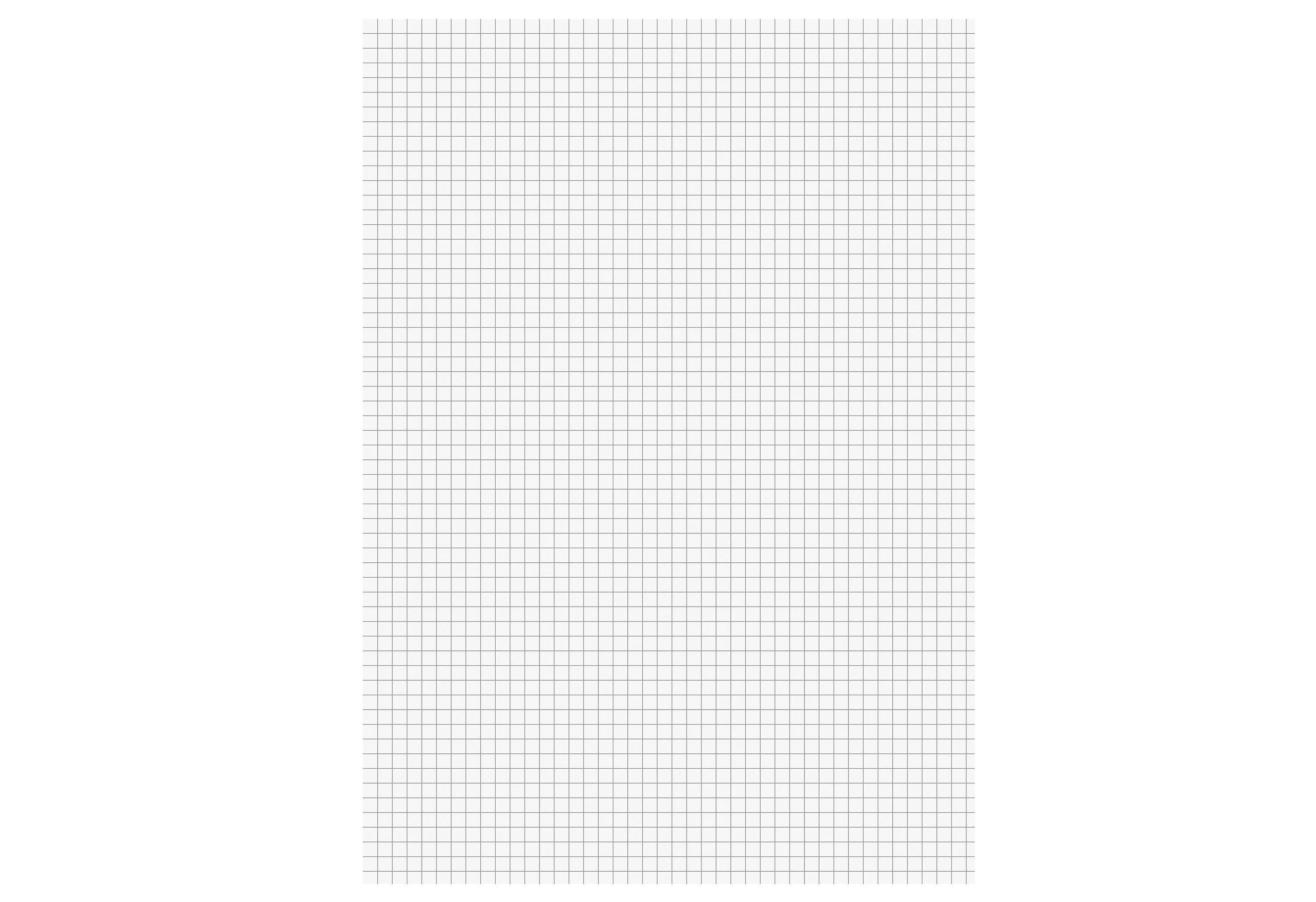 Briefpapierblock, A4, kariert, weiß, 50 Stück-2