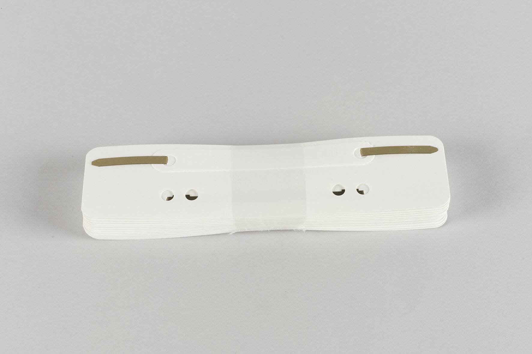 DURABLE Heftstreifen Flexi weiß 25er Pack