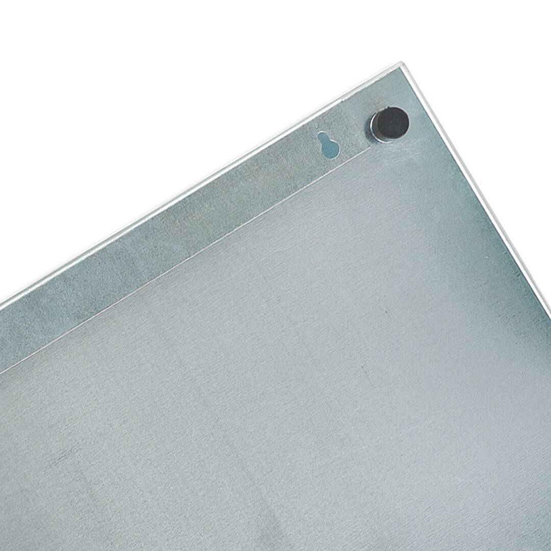 Zeller Present 11604 Memobord, Glas, rot, ca. 40 x 40 x 2-2