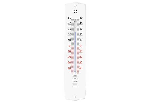 TFA Dostmann Analoges Innen-Außen-Thermometer, 12.3009,