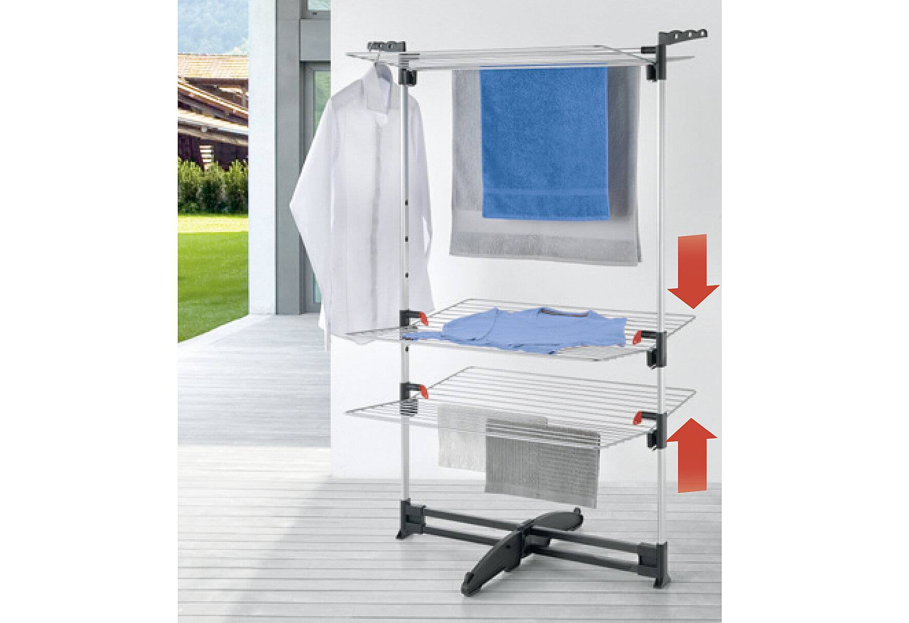 METALTEX Turmwäschetrockner Ciclone Vario 3Etagen-3