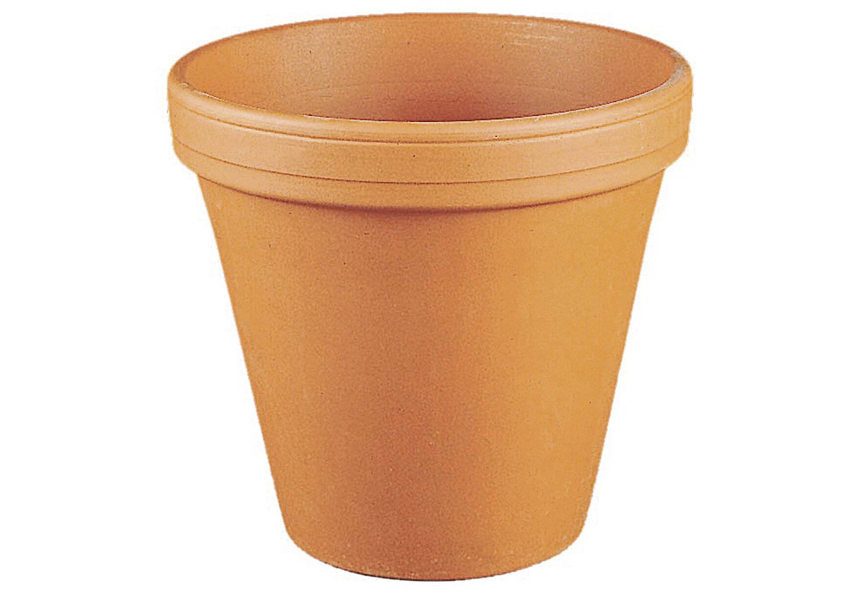 Spang 001.001.16 Blumentopf Ton 16/18 cm, Terracotta (1-0