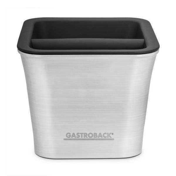 GASTROBACK #99000 Barista Coffee Box, Abklopfbehälter, Abschlagbehälter, Knockbox, Edelstahl,
