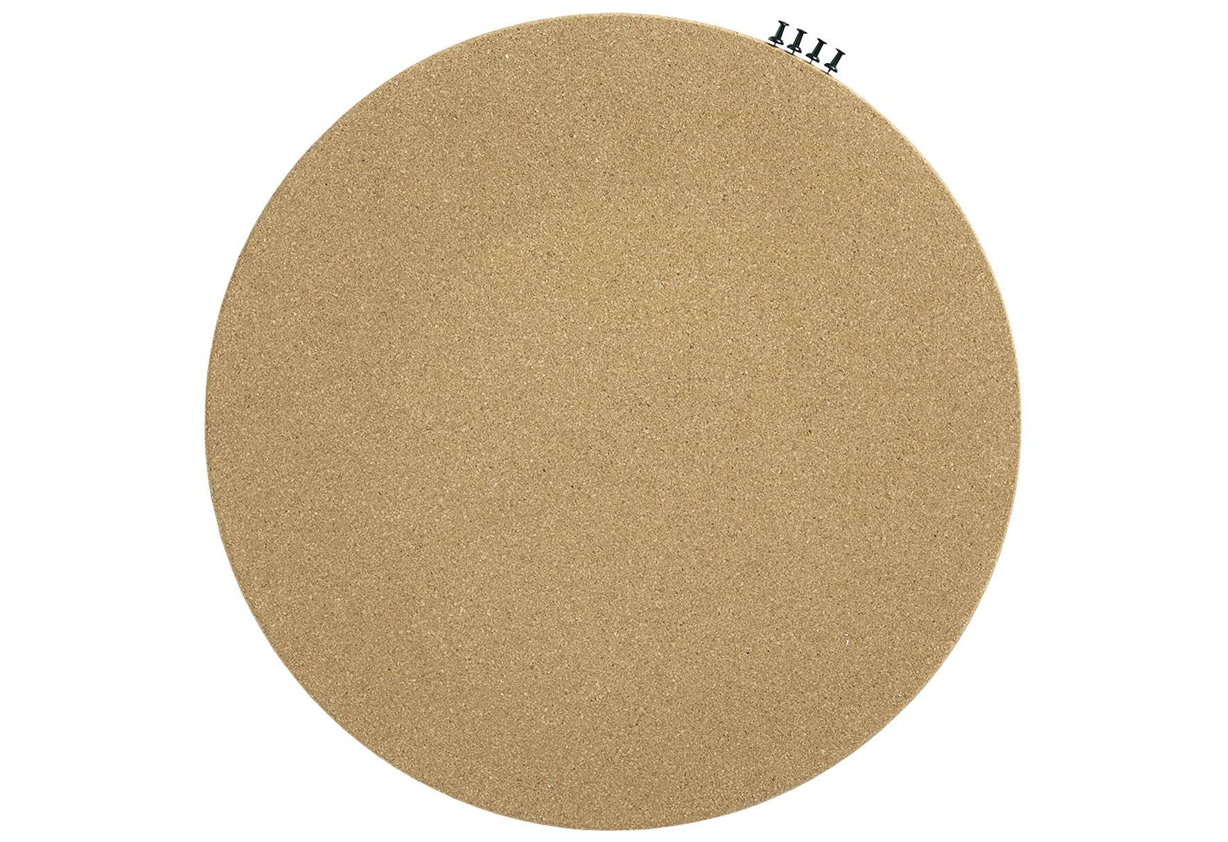 Zeller Present Pinboard Kork rund ø44cm, Natur