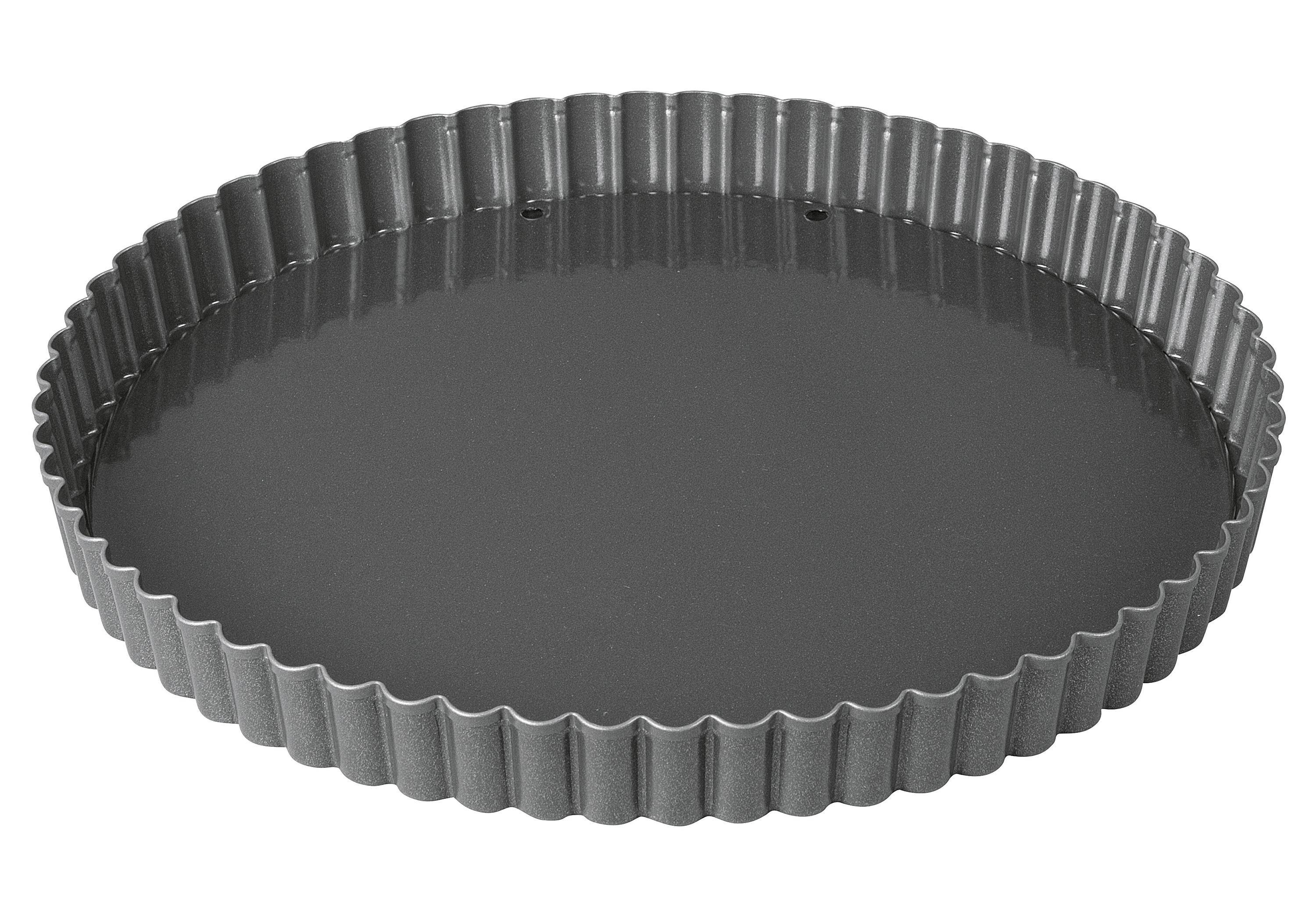Kaiser La Forme Plus Tarteform mit Hebeboden 28 cm, Quicheform antihaftbeschichtet,
