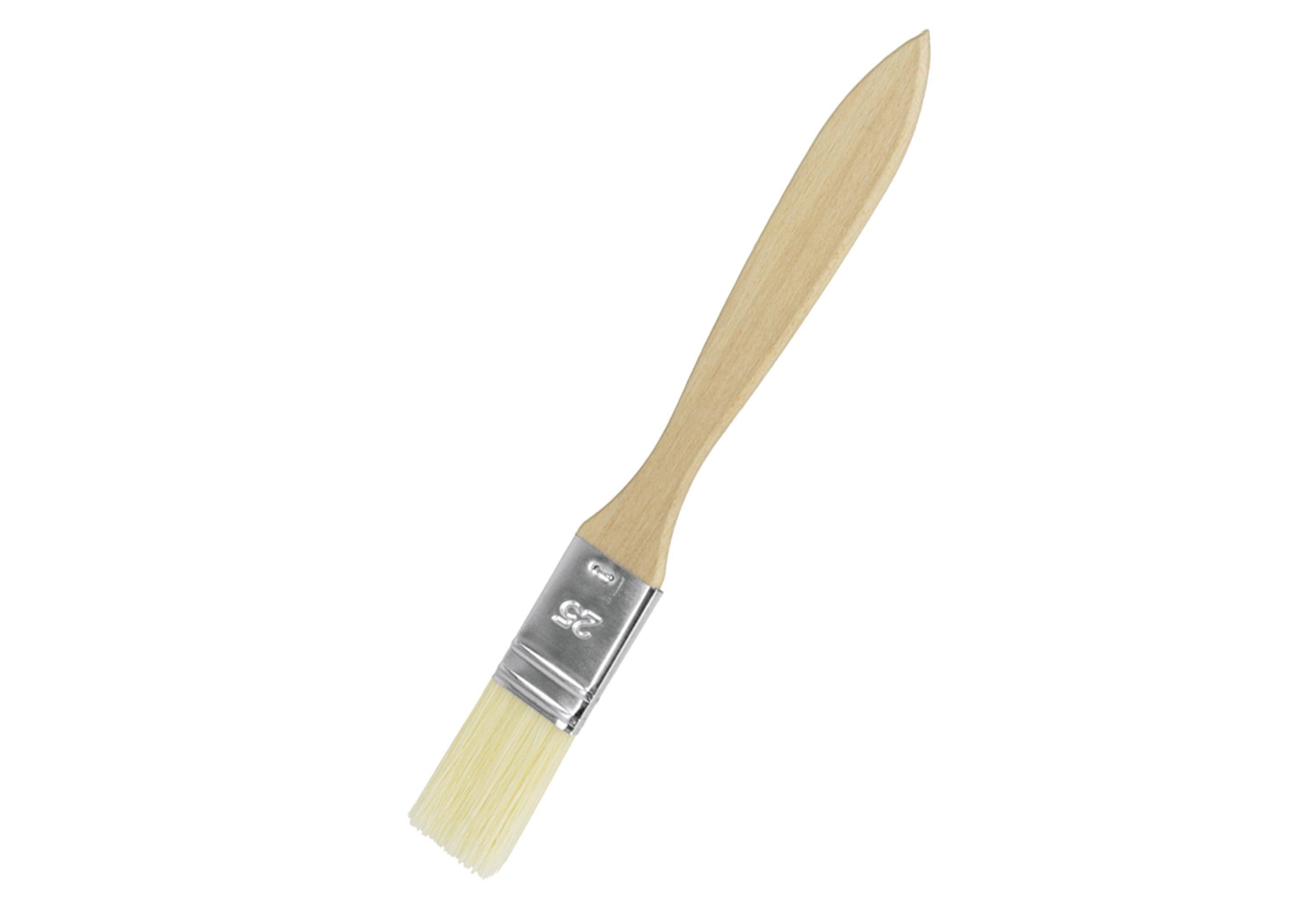 Back- und Grillpinsel Naturhaar 20 cm Holz braun-0