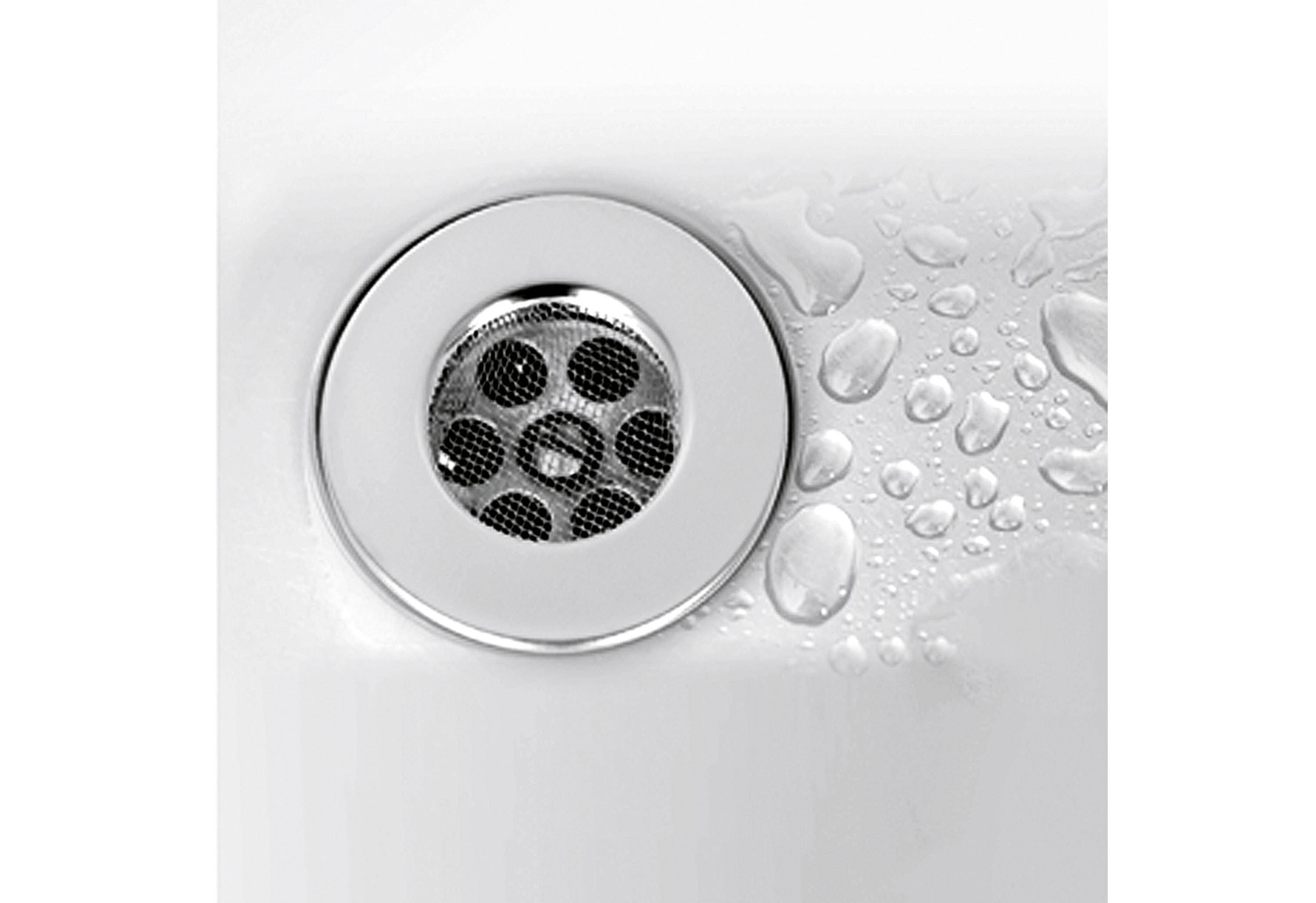 Metaltex 297575010 Haarfangsieb, Inox, 75-1