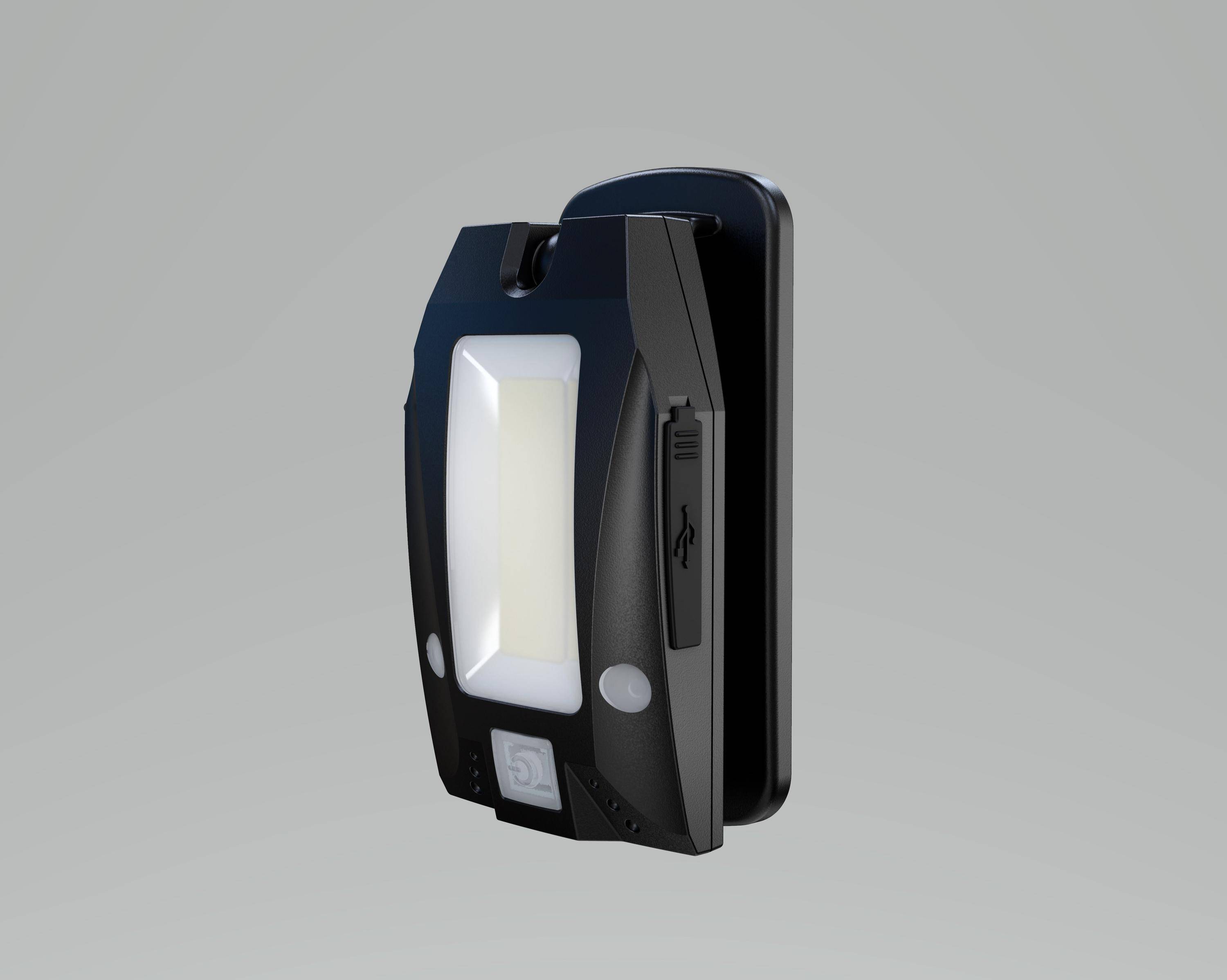 Solidline SC4R LED Clip-Leuchte, wiederaufladbar, 200 Lumen, 75 Stunden Leuchtdauer, inkl.-1