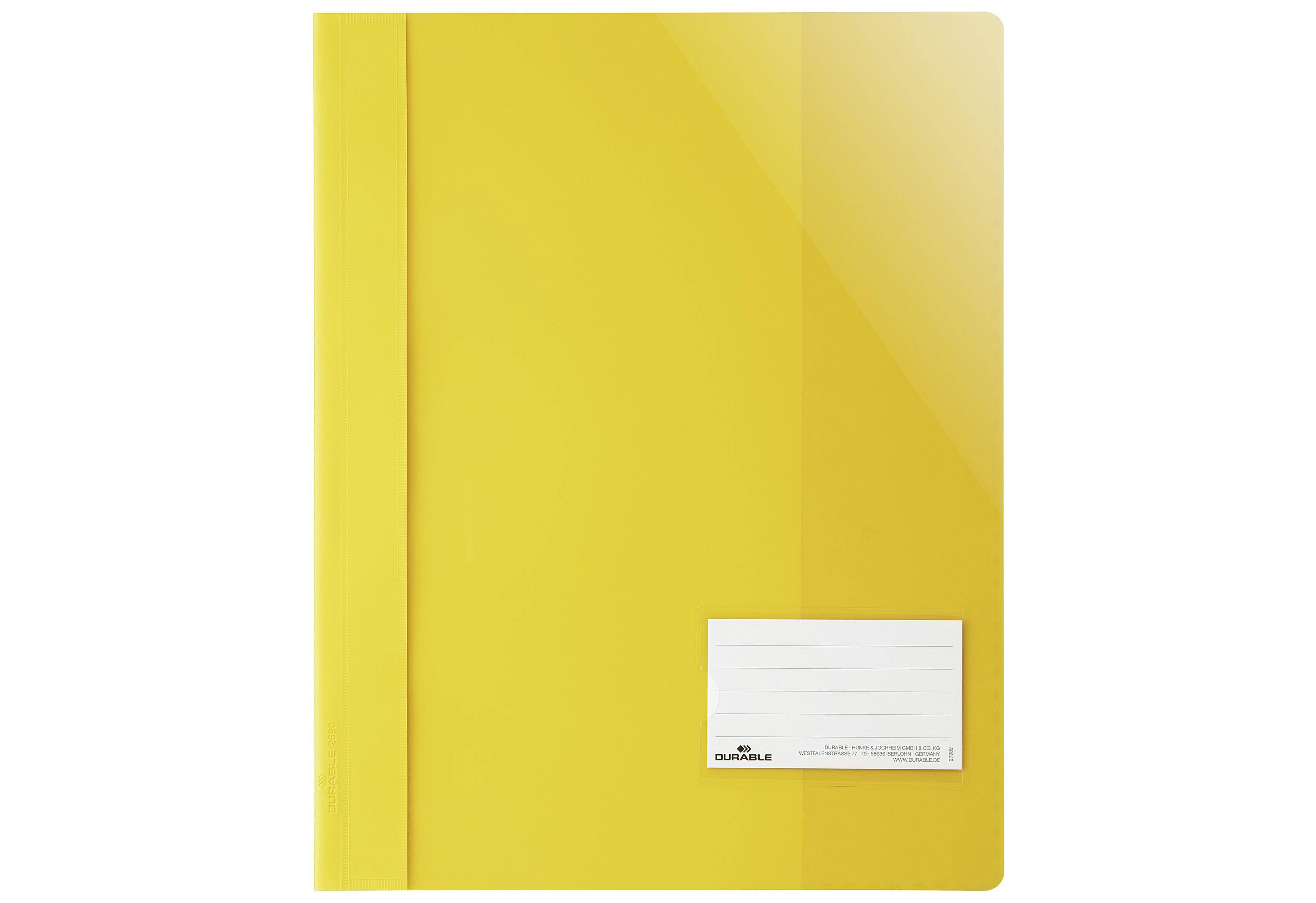 DURABLE Sichthefter A4 extra stark gelb