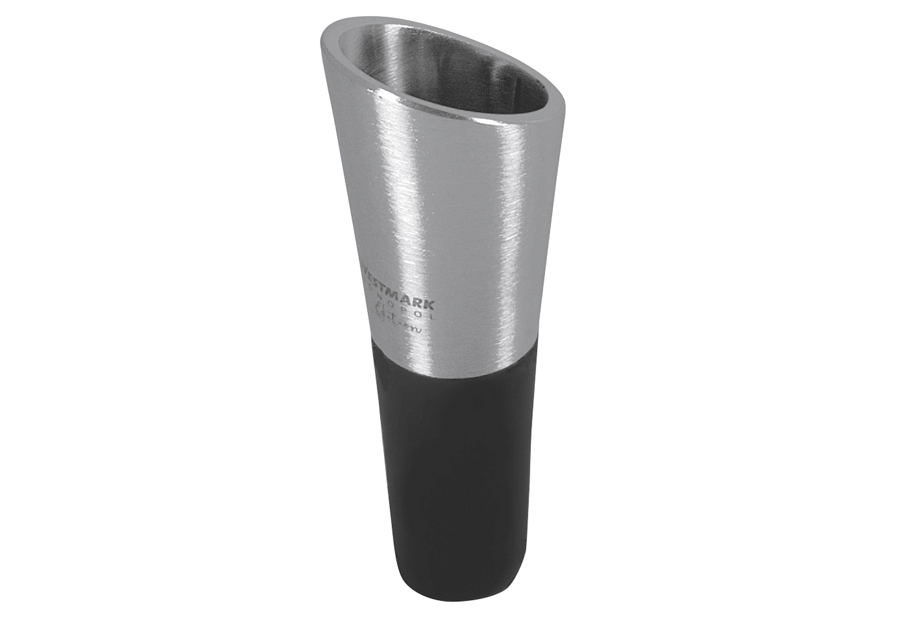 Westmark Weinausgießer, Monopol Edition, Rostfreier Edelstahl/Silikon, Lino,