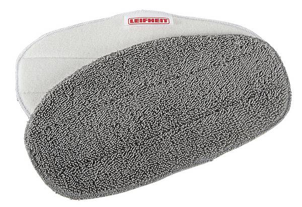 Leifheit 2er Set Ersatzpads Dampfreiniger CleanTenso, Dampfbesen Wischbezug für