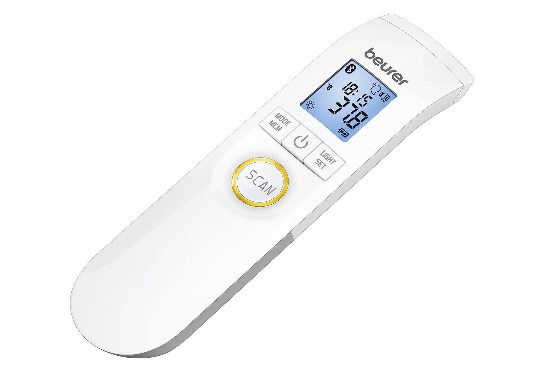 Beurer FT 95 Bluetooth, kontaktloses Infrarot-Fieberthermometer mit innovativer-3
