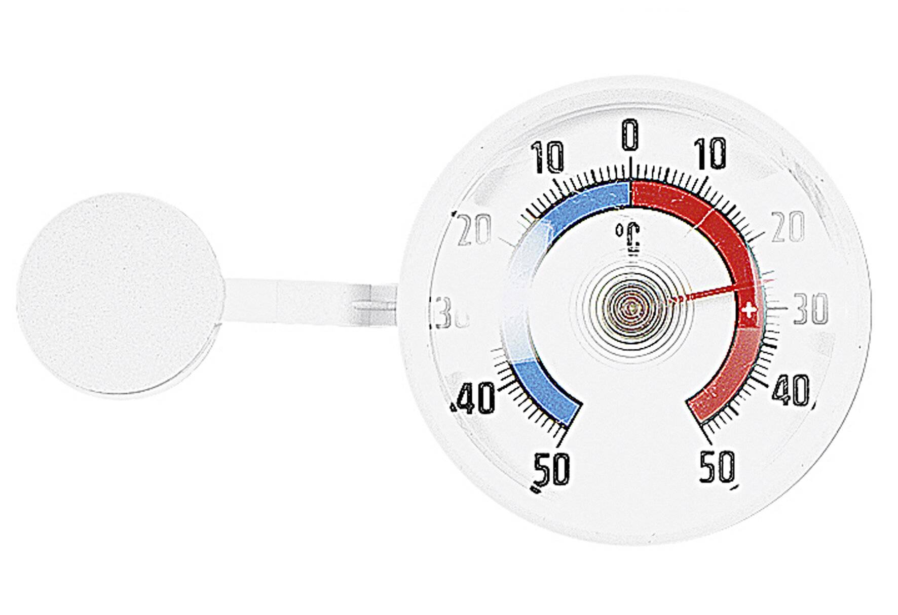 TFA Fenster-Thermometer mit Selbstklebefolie Ø7,3cm-0