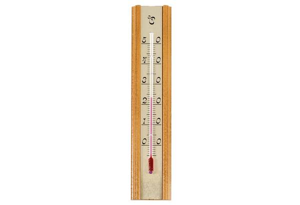 TFA Zimmer-Thermometer Eiche 20,5x4cm