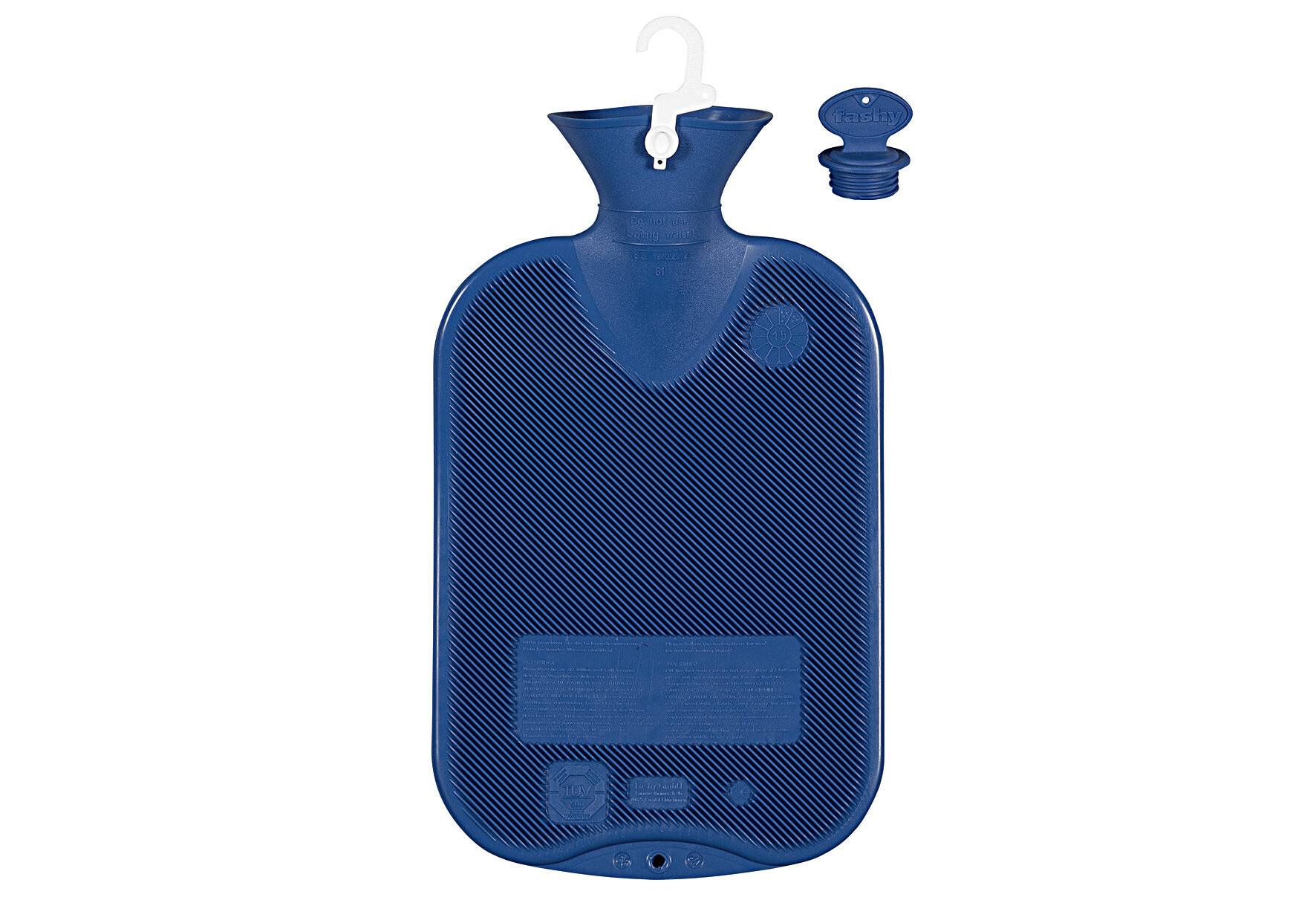 Fashy 6460 54 Wärmflasche Doppellamelle, 2 Liter,-1