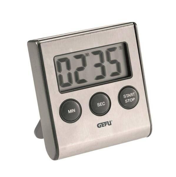 GEFU CONTARE Digital kitchen timer Black Stainless steel-2
