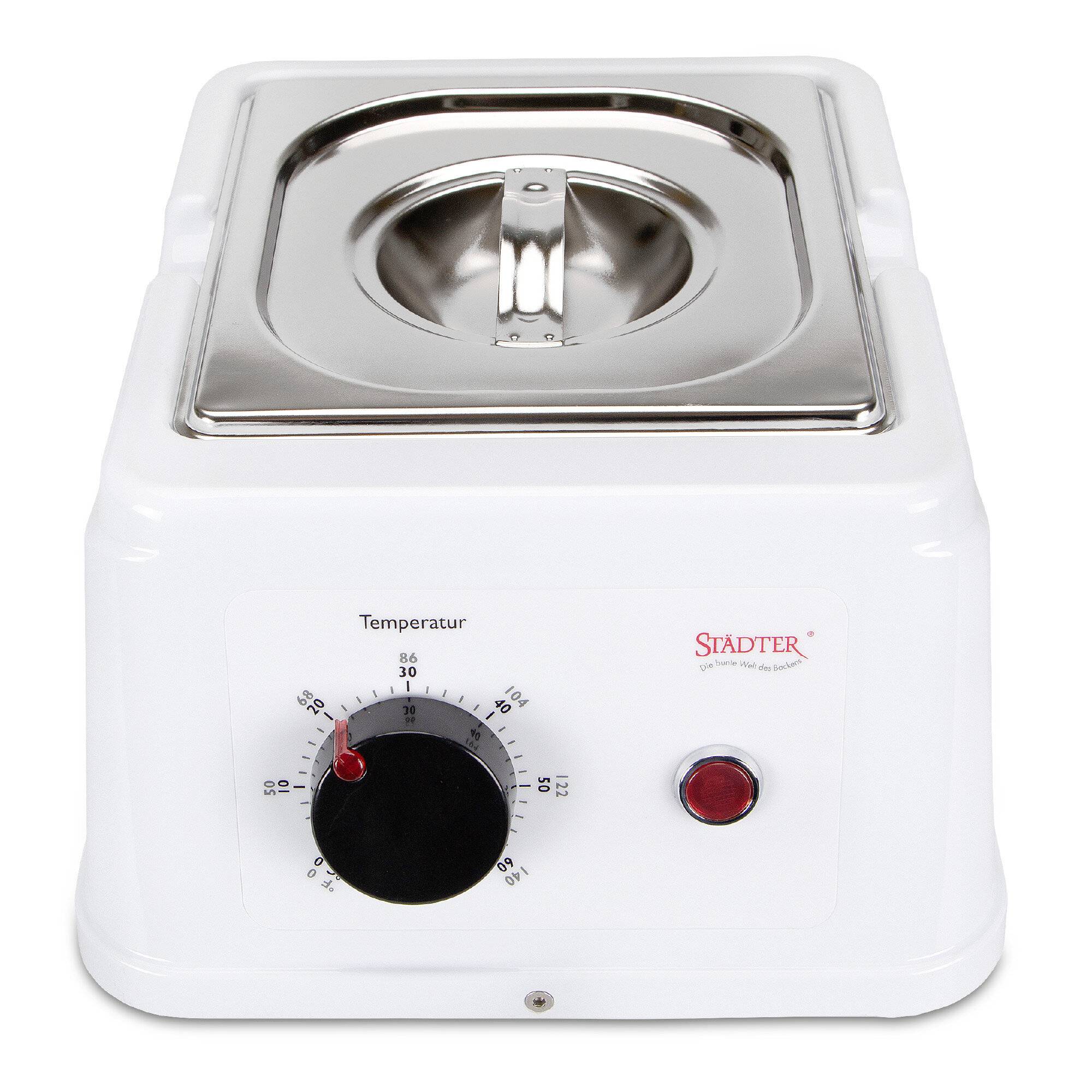 Städter Temperiergerät 23x26x13,5cm, Silber, Weiß, 60 °C, 1500 ml, Box, 230 mm, 260 mm-2