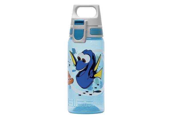 SIGG VIVA ONE Dory Kinder Trinkflasche (0.5 L), schadstofffreie Kinderflasche mit
