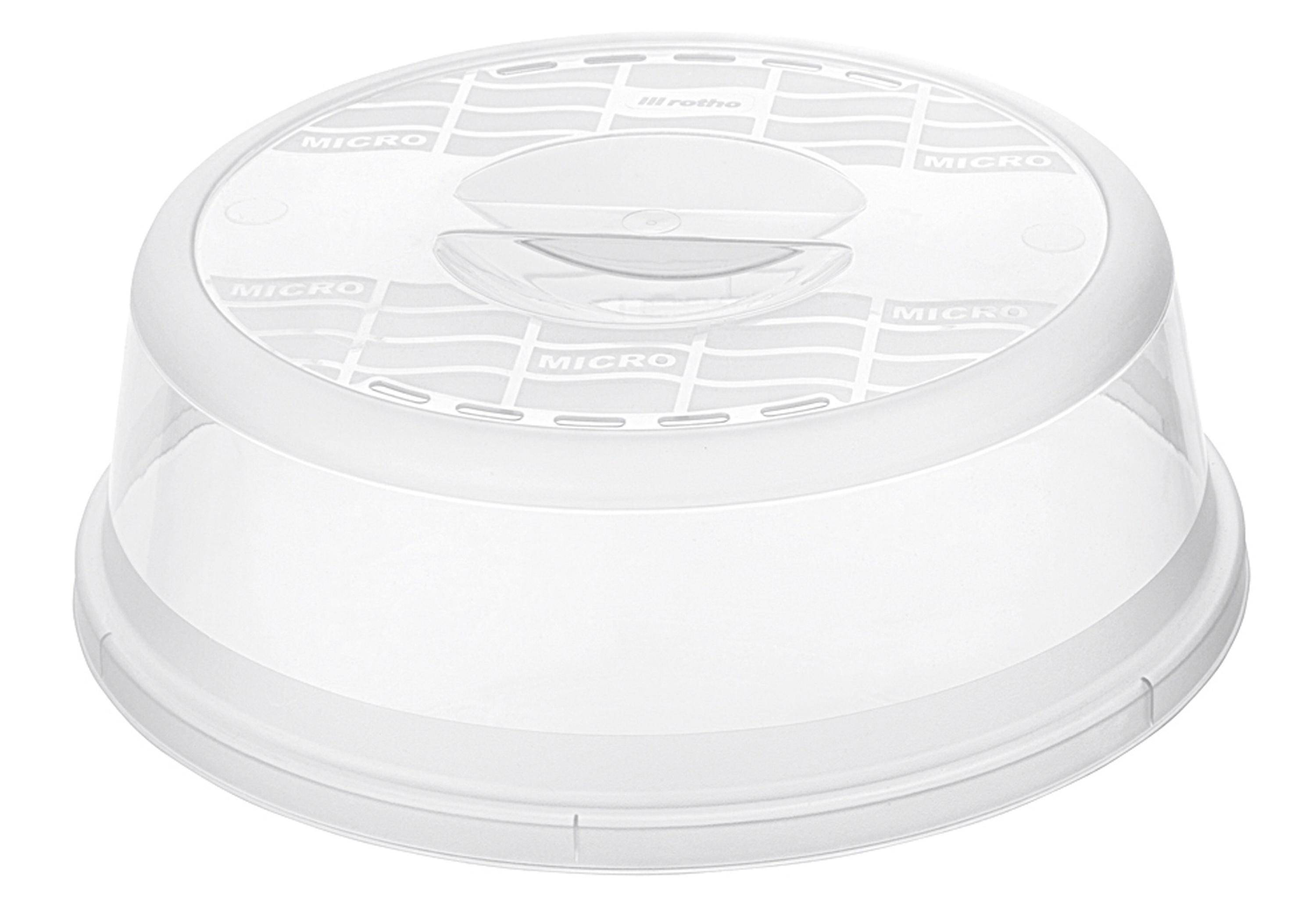 Mikrowellenabdeckhaube - Ø 28,5 cm transparent.-2