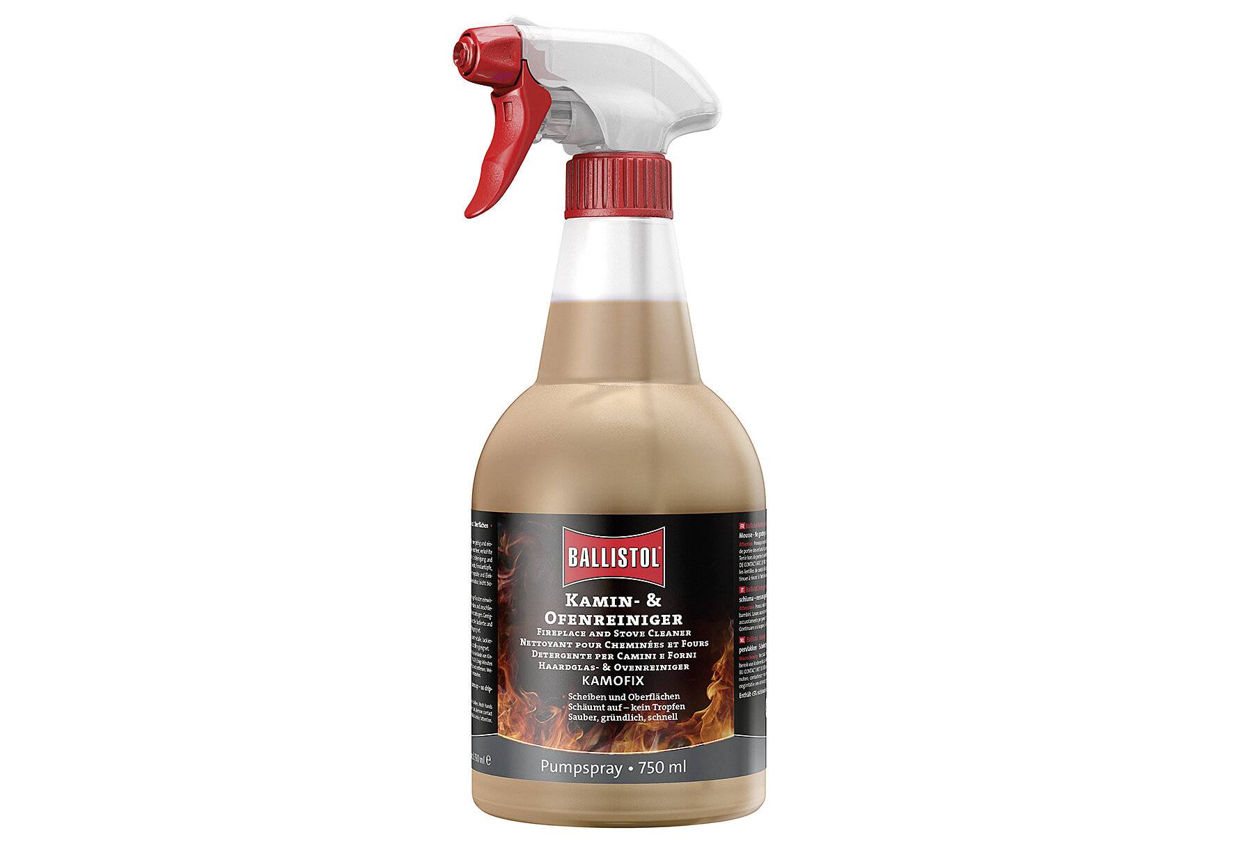 BALLISTOL Kamin-und Ofenreiniger Kamofix Pumpsprüher 750ml-0