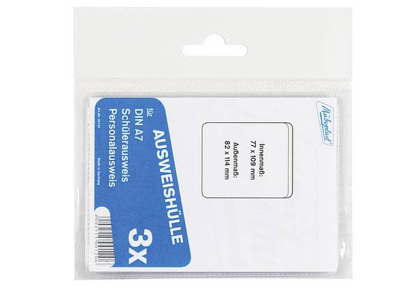 MÜBOPLAST Ausweishülle A73er Pack