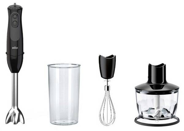 BRAUN Stabmixer MQ 3135 100YRS Edition 900Watt schwarz