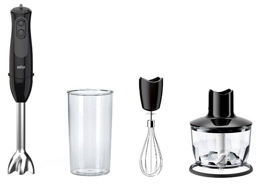 BRAUN Stabmixer MQ 3135 100YRS Edition 900Watt schwarz-0