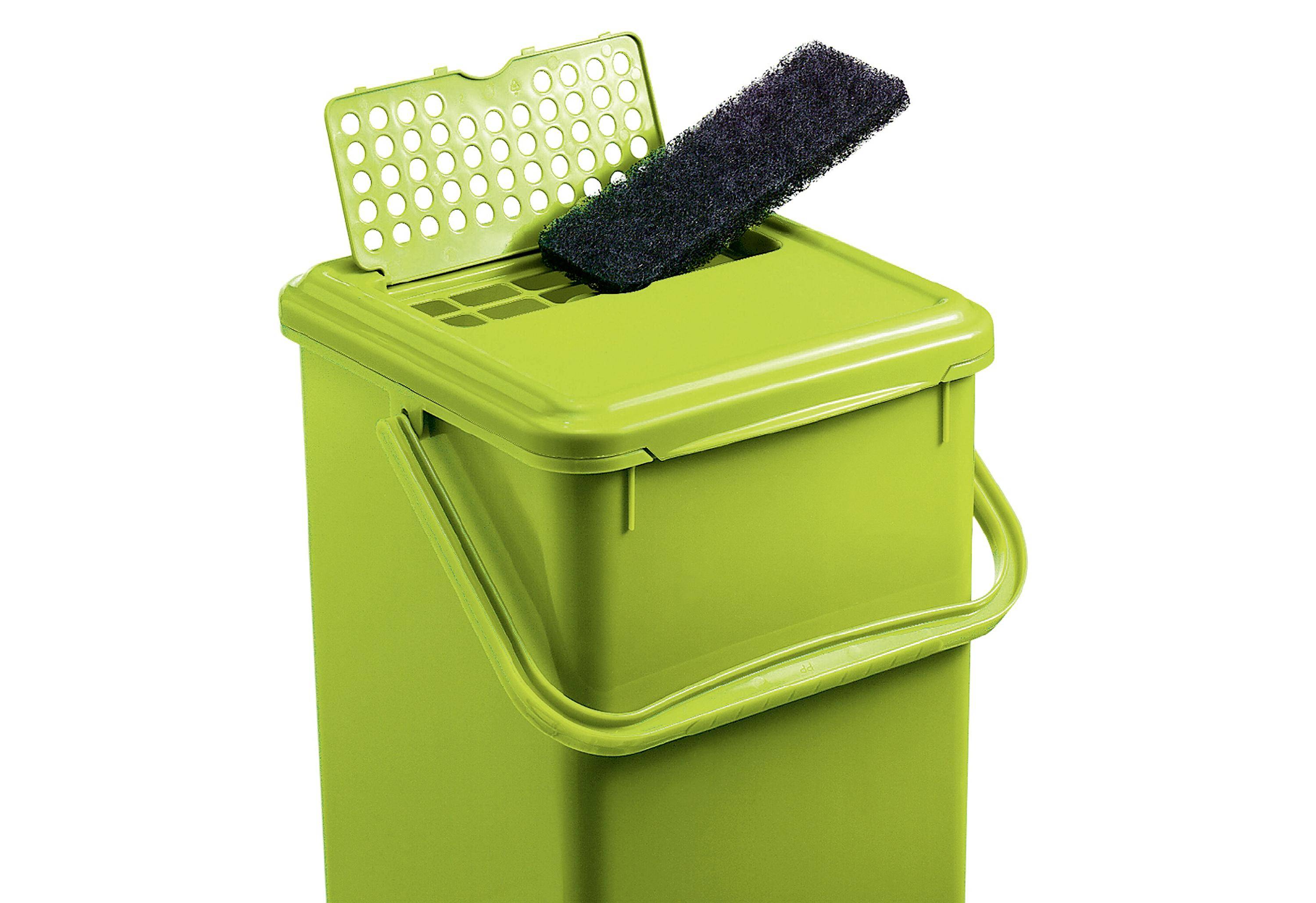 Rotho Bio 3er-Set Ersatzfilter für Komposteimer mit Aktivkohlefilter, Aktivkohlefilter,-0