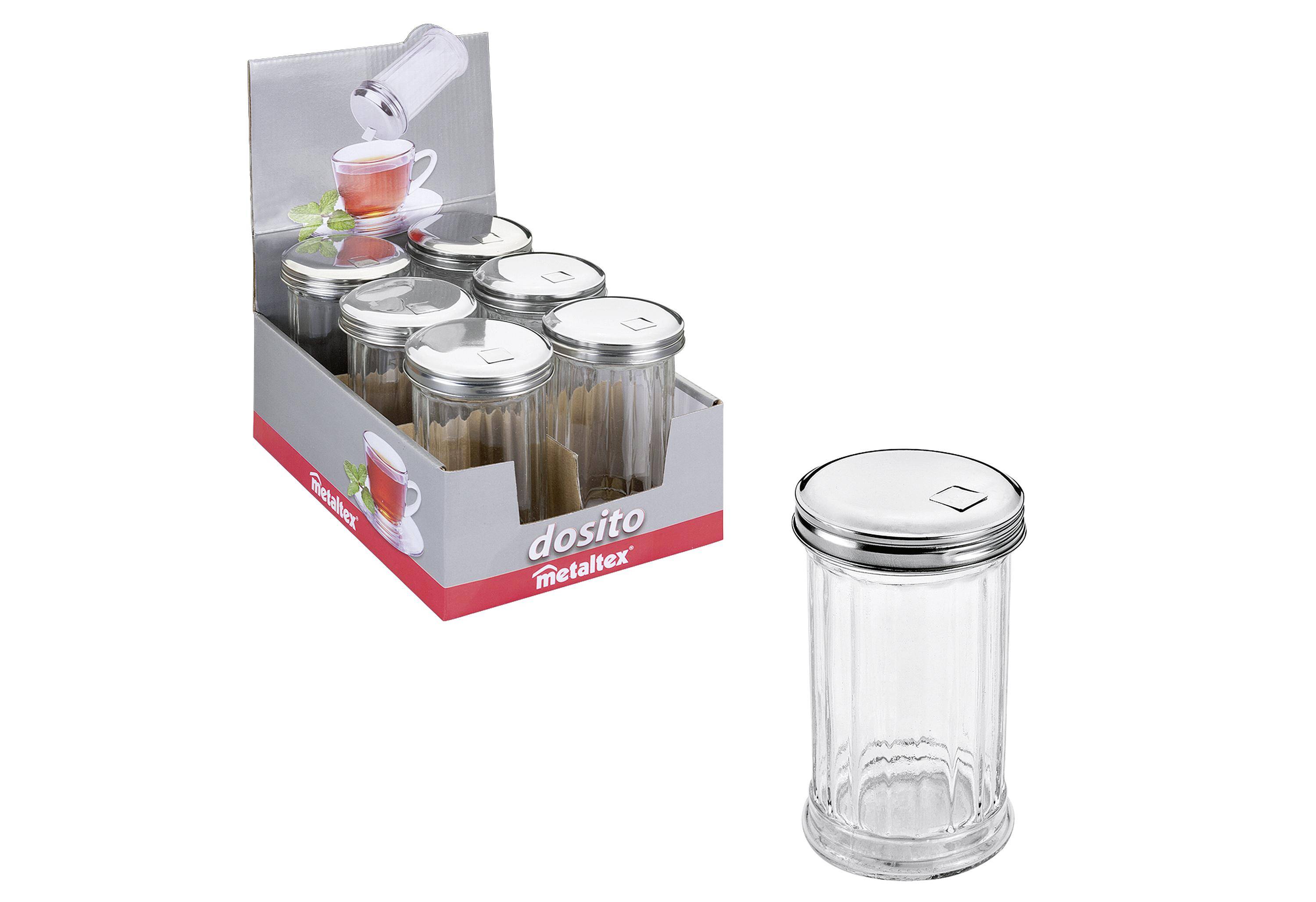 METALTEX Glas-Zuckerspender Dosito-1