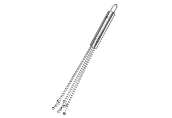 Metaltex 233216010 Schneebesen Imperial mit Kugeln, silber, 30 x 2 x 2